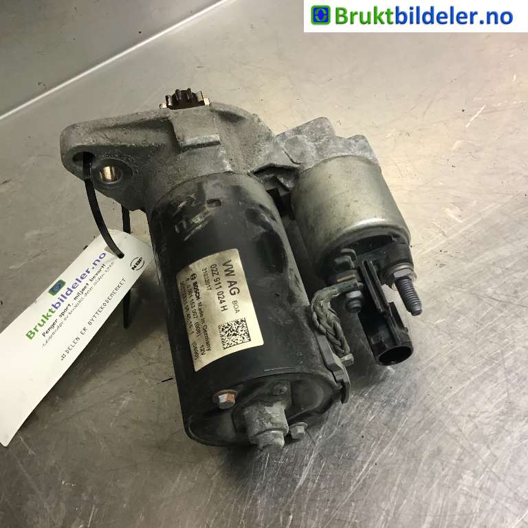 Starter diesel til VW Caddy 2015-2020 (Type III, Fase 3)  (VOLKSWAGEN|02Z 911 024 H|0 001 153 007|)