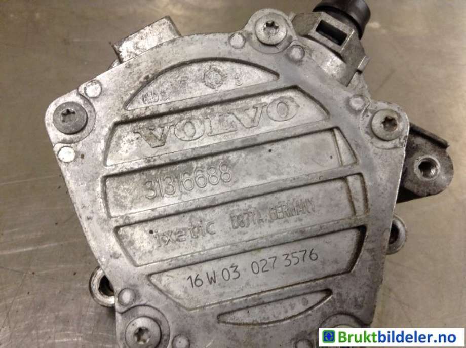 Vakuumpumpe til Volvo V70 2014-2016 (Type III, Fase 2)  (VOLVO|31316688|)