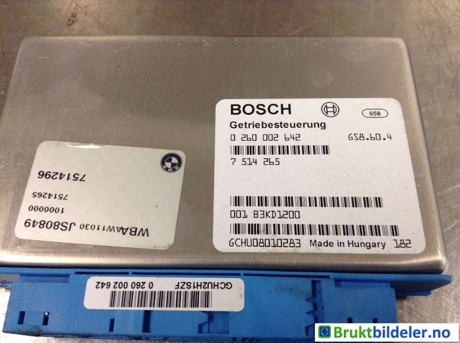 Styreenhet girkasse til BMW 3-Serie 1998-2005 (E46) (E46) (BMW|7 514 265|0 260 002 642|)