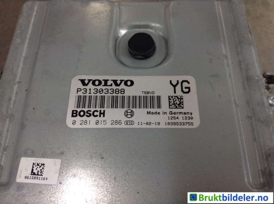Styreenhet motor til Volvo XC70 2008-2013 (Type II, Fase 1)  (VOLVO|31303388|0 281 015 286|)