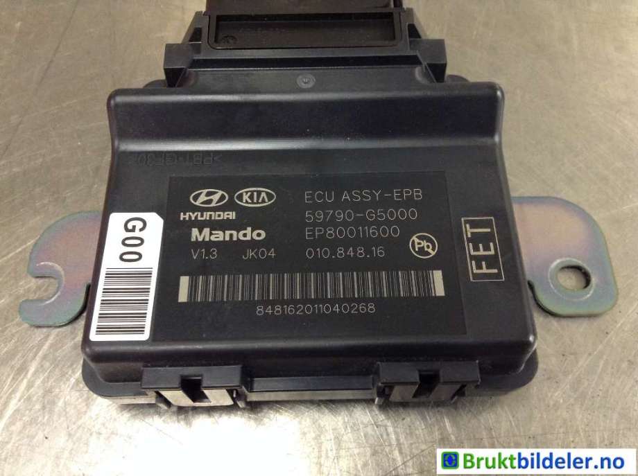 Styreenhet elektrisk parkbrems (EPB - Electric Parking Brake) til Kia Niro 2021-->> (KIA|59790-G5000|EB80011600|)