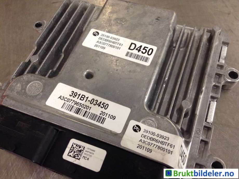 Styreenhet motor til Kia Niro 2021-->>  (KIA|391B1 03450|A3C0779650201|39100 03923)