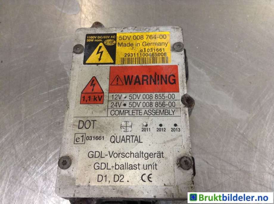 Styreenhet xenon/ballast til Mercedes Vito/Viano 2010-2014 (Fase 2) (W639) (W639) (MERCEDES||5DV 008 764-00)