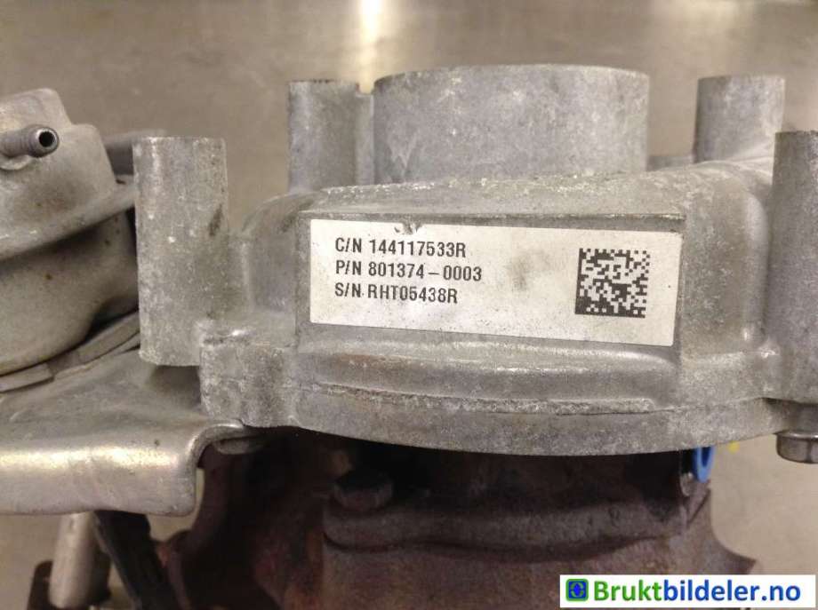 Turbo til Mercedes Citan 2012-2021 (W415) (W415) (MERCEDES|144117533R|GT124 1J0SZ|801374-0003)