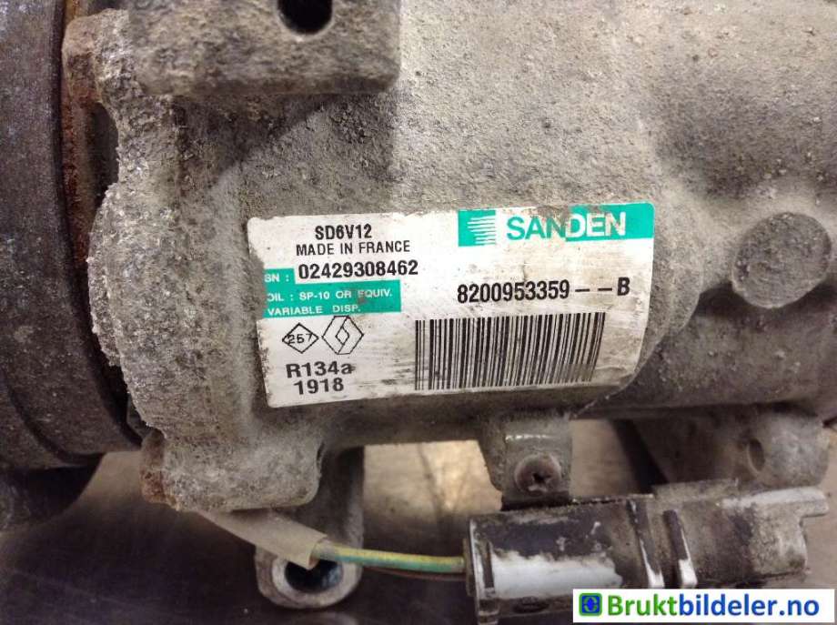 Aircondition kompressor til Mercedes Citan 2012-2021 (W415) (W415) (MERCEDES||02429308462|8200953359-B)
