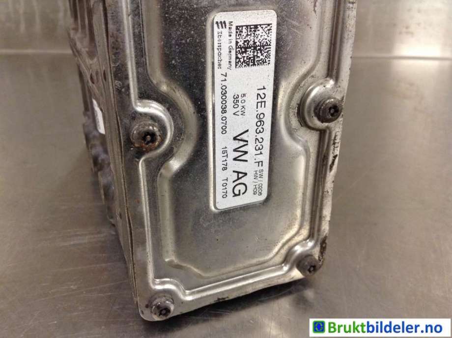 Diverse deler til VW e-Golf 2014-2017 (Fase 1)  (VOLKSWAGEN|12E 963 231 F|)