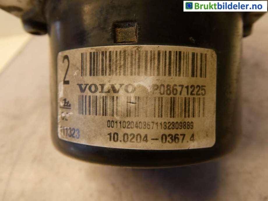 ABS sentral til Volvo S60 2000-2004 (Type I, Fase 1)  (VOLVO|08671225|10.0204-0367.4|8671225)