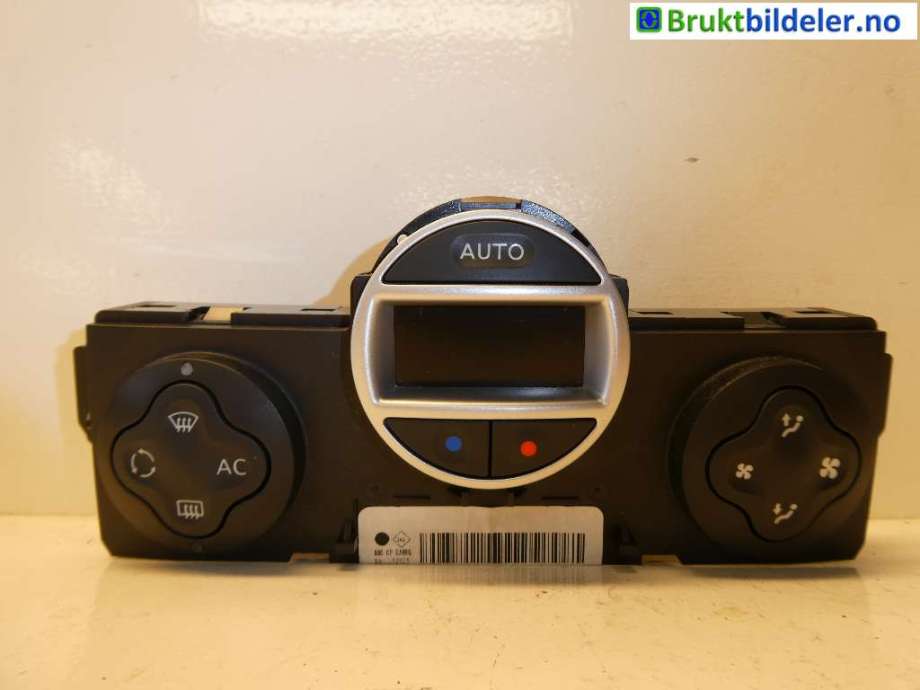 Varmeapparat betjening til Renault Clio 2009-2012 (Type III, Fase 2)  (RENAULT|8200296683|)
