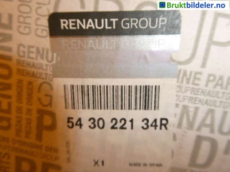Diverse deler til Renault Clio 2009-2012 (Type III, Fase 2)  (RENAULT|543022134R||54 30 221 34R)