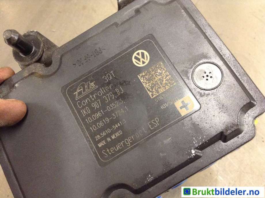 ABS sentral til VW Golf VI 2008-2012  (VOLKSWAGEN|1K0 614 517 DG|25.0212-1767.4|1K0 907 379 BJ)