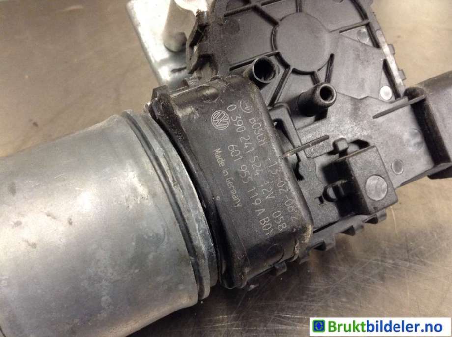 Viskermotor frontrute til VW Polo 2005-2009 (Type IV, Fase 2)  (VOLKSWAGEN|6Q1 955 119 A|0 390 241 524|)