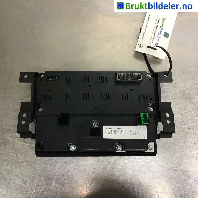 Varmeapparat betjening til Suzuki Grand Vitara 2005-2015 (Type III)  (SUZUKI|39510-64J0|39510-65JD1-CZJ|)