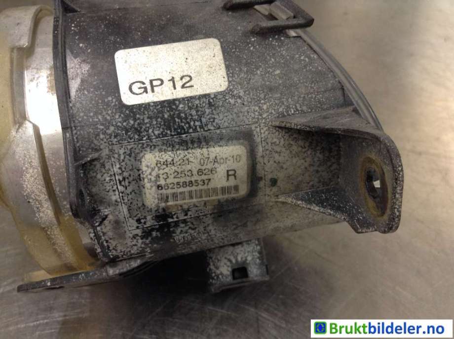 Tåkelykt høyre foran til Opel Meriva B 2010-2017  (OPEL|13253626|662588537|)