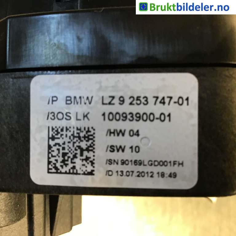 Bryter combi til BMW 3-Serie 2012-2018 (F30/F31/F34) (F30/F31/F34) (BMW|9 253 747-01|10093900-01|)