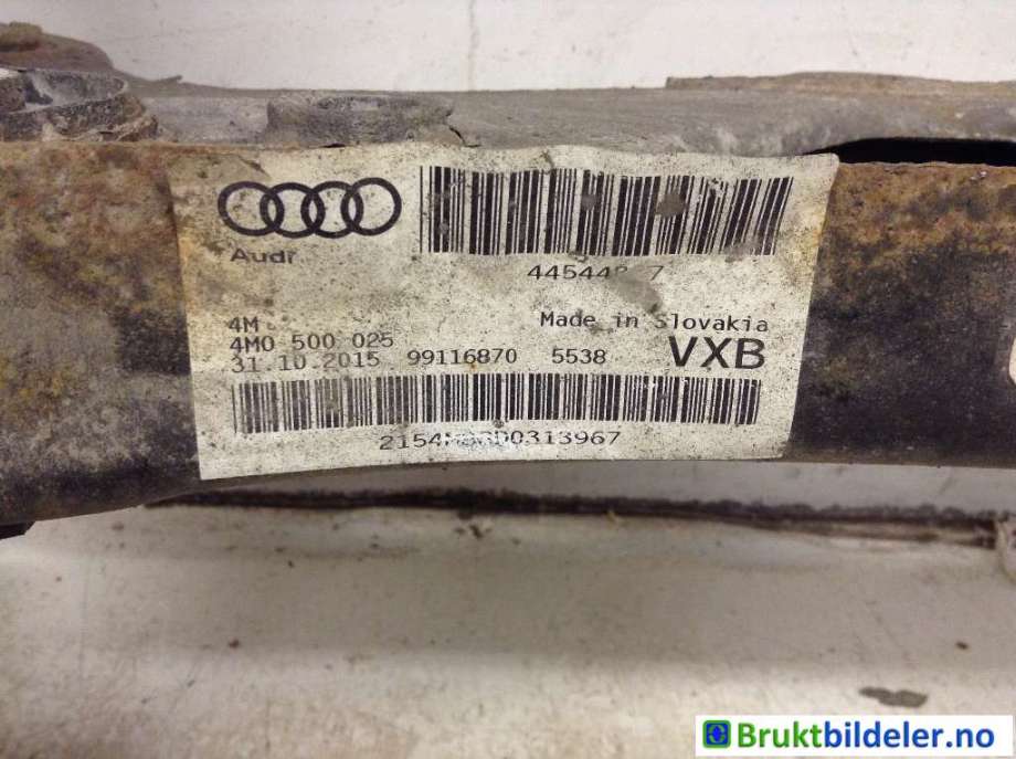 Travers bak til Audi Q7 2015-->> (Type II)  (AUDI|4M0 505 235 BC||4M0 505 235 CA)