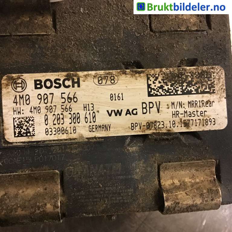 Sensor radar til Audi Q7 2015-->> (Type II) (AUDI|4M0 907 566|0 203 300 610|)