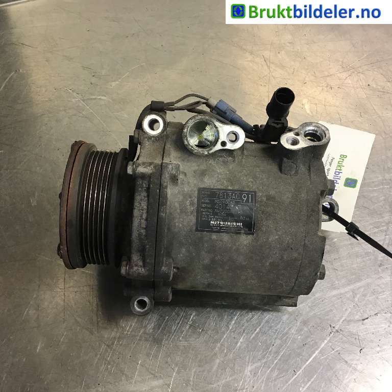 Aircondition kompressor til Mitsubishi Outlander, 2007-2010 (Type II, Fase 1)  (MITSUBISHI|7813A091)