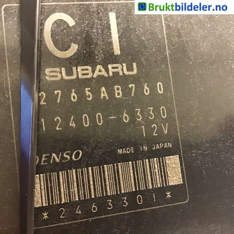 Styreenhet tenning til Subaru Outback 2009-2014 (Type IV)  (SUBARU|22765AB760|)