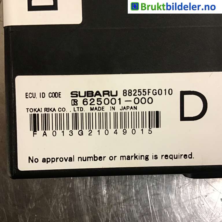 Styreenhet nøkkelfri/keyless til Subaru Outback 2009-2014 (Type IV) (SUBARU|88255FG010|625001-000|)