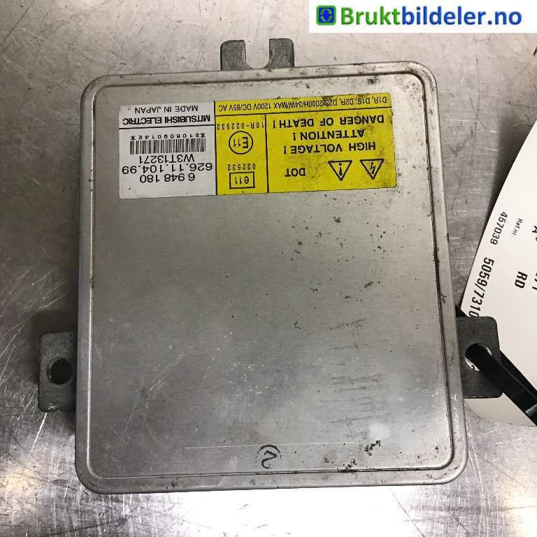 Styreenhet xenon/ballast til Volvo S80 2006-2013 (Type II, Fase 1) (VOLVO|6948180|W3T13271|)