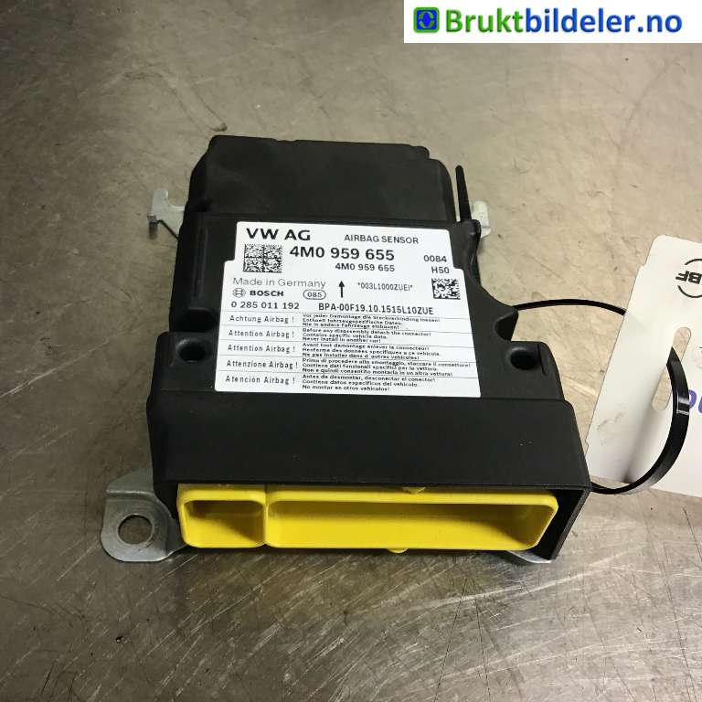Airbag elektronikk til Audi Q7 2015-->> (Type II) (AUDI|4M0 959 655|0 285 011 192|)