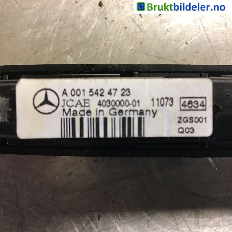 Parkeringssensor bak til Mercedes E-Klasse 2009-2013 (Fase 1) (W212) (W212) (MERCEDES|A 001 542 47 23|4030000-01|)