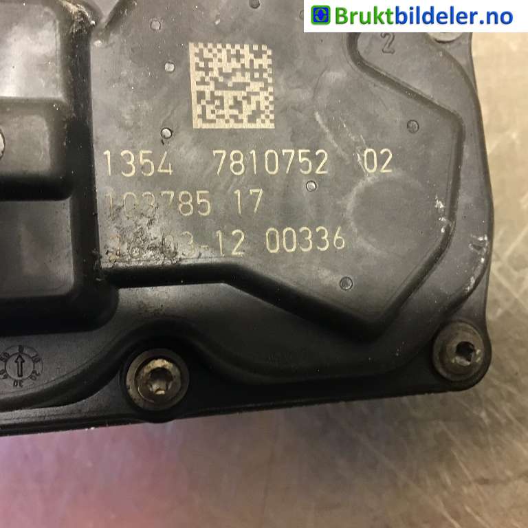 Spjeldhus til BMW X3 2010-2017 (F25) (F25) (BMW|1354 7 810 752|103785 17|)