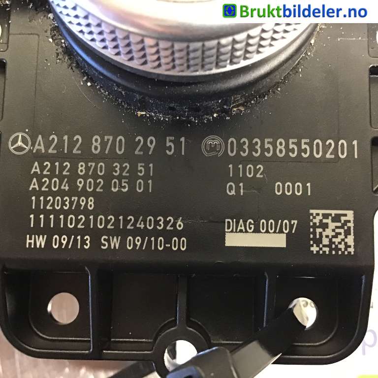 Bryter diverse til Mercedes E-Klasse 2009-2013 (Fase 1) (W212) (W212) (MERCEDES|A 212 870 29 51|03358550201|)