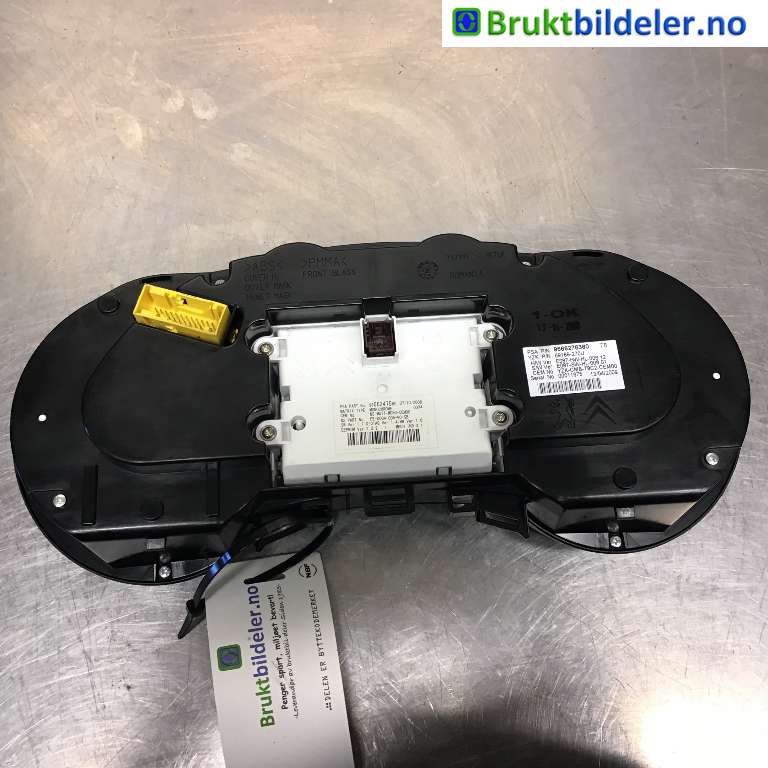 Instrumentpanel til Peugeot 3008 2009-2016 (Type I)  (PEUGEOT|9666276380|69189-270U|)