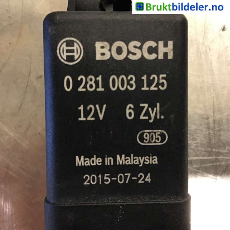 Rele gløde til Audi Q7 2015-->> (Type II) (AUDI|4M0 907 282 A|0 281 003 125|)