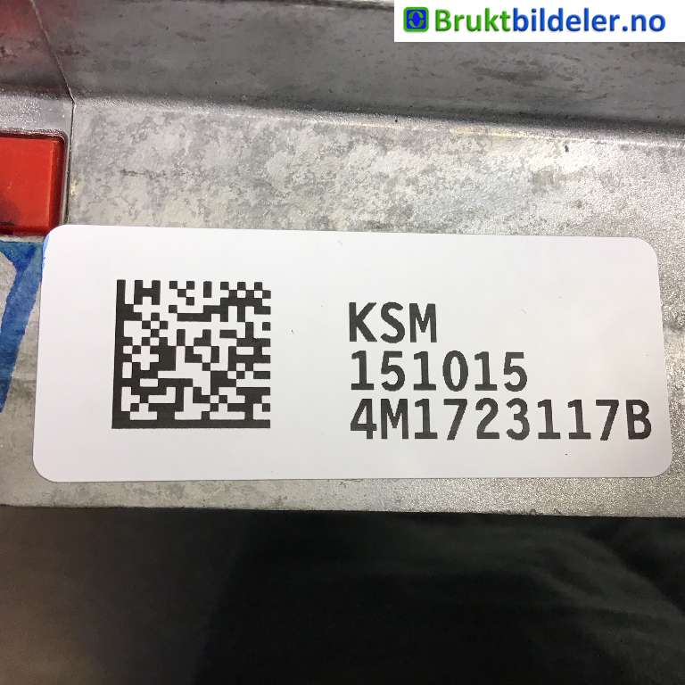 Pedal gass/brems/clutch til Audi Q7 2015-->> (Type II)  (AUDI|4M1 723 140|)