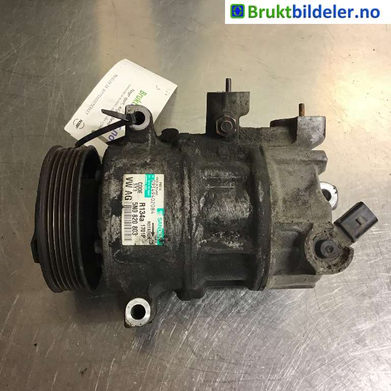 Aircondition kompressor til VW Golf VI, 2008-2012  (VOLKSWAGEN|5N0 820 803)