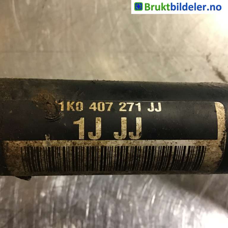 Drivaksel venstre foran til VW Golf VI 2008-2012  (VOLKSWAGEN|1K0 407 271 JJ|)