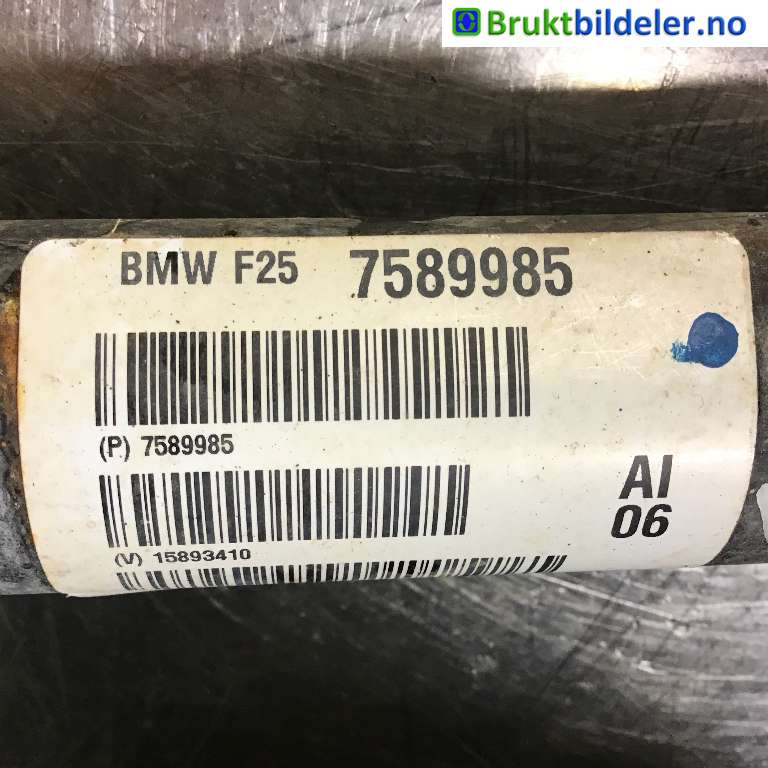 Mellomaksel fremre til BMW X3 2010-2017 (F25) (F25) (BMW|26 20 8 605 867|7589985|)
