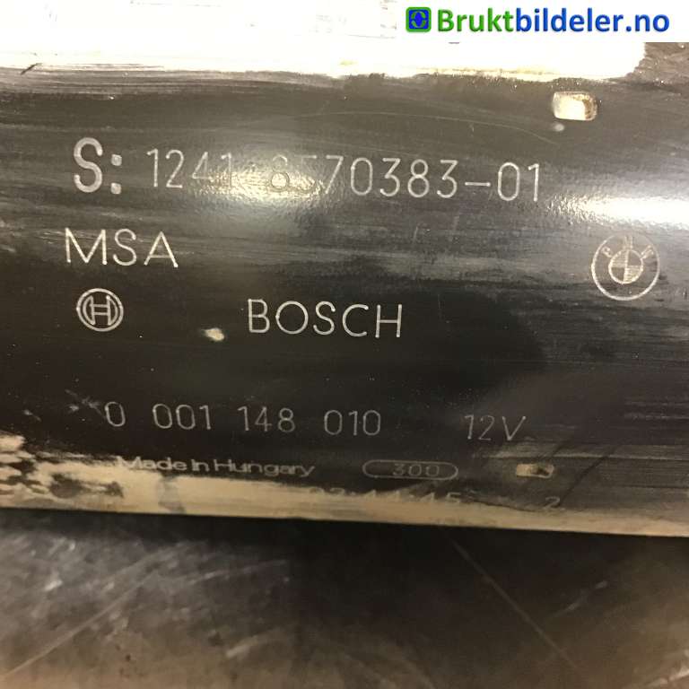 Starter diesel til BMW X3 2010-2017 (F25) (F25) (BMW|1241 8 570 383-01|0 001 148 010|)