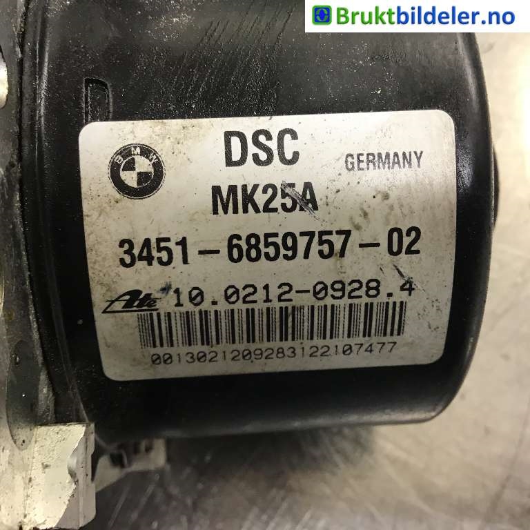 ABS sentral til BMW X3 2010-2017 (F25) (F25) (BMW|34 51 6 881 325|10.0212-0928.4|3451 6859757-02)