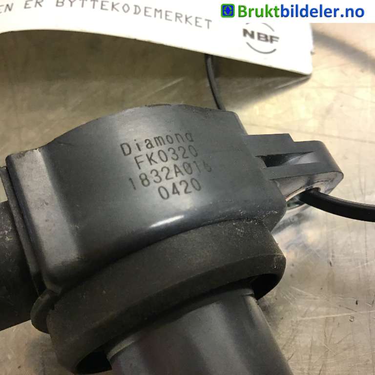 Coil elektronisk til Mitsubishi Outlander 2010-2012 (Type II, Fase 2)  (MITSUBISHI|1832A016|)