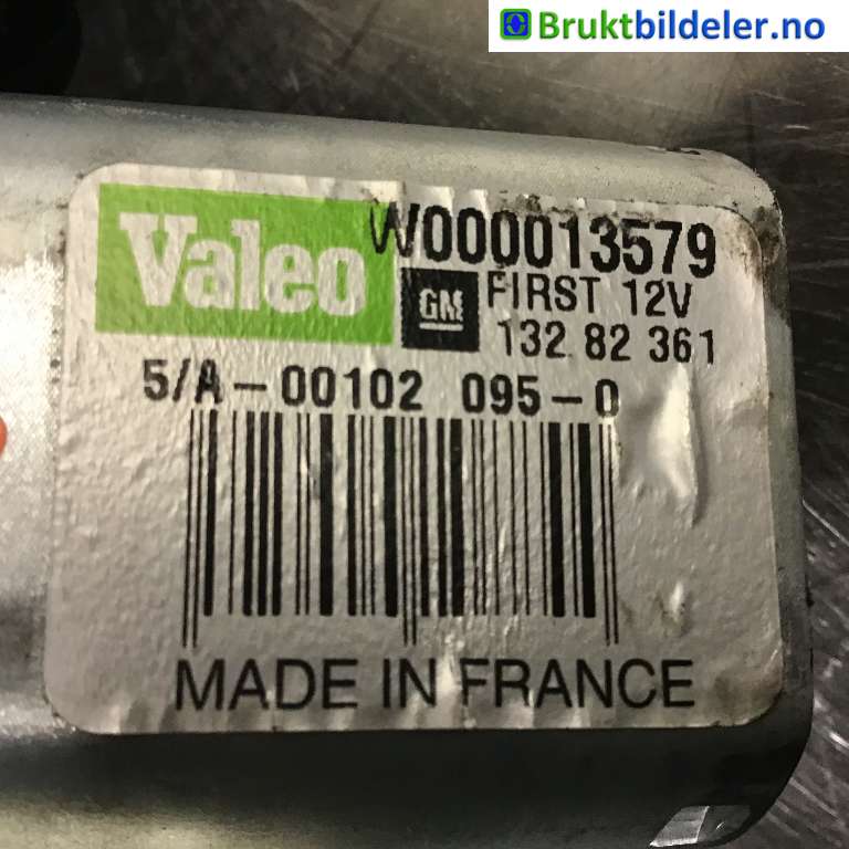 Viskermotor bakrute til Opel Meriva B 2010-2017  (OPEL|13282361|W000013579|)