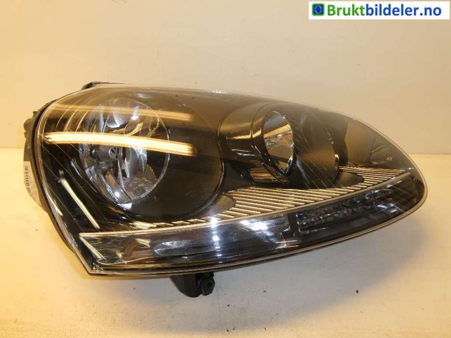 Frontlykt høyre halogen til VW Golf V, Combi, 2003-2008  (VOLKSWAGEN|1K0941030T)