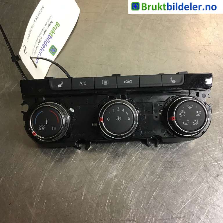 Varmeapparat betjening til VW Transporter / Caravelle, 2019-->> (T6.1) (T6.1) (Volkswagen|7LA 907 426 J)