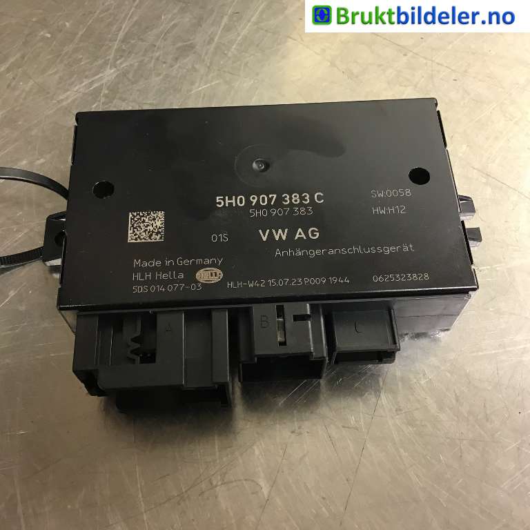 Styreenhet hengerfeste til VW Transporter / Caravelle, 2019-->> (T6.1) (T6.1) (Volkswagen|5H0 907 383 C)