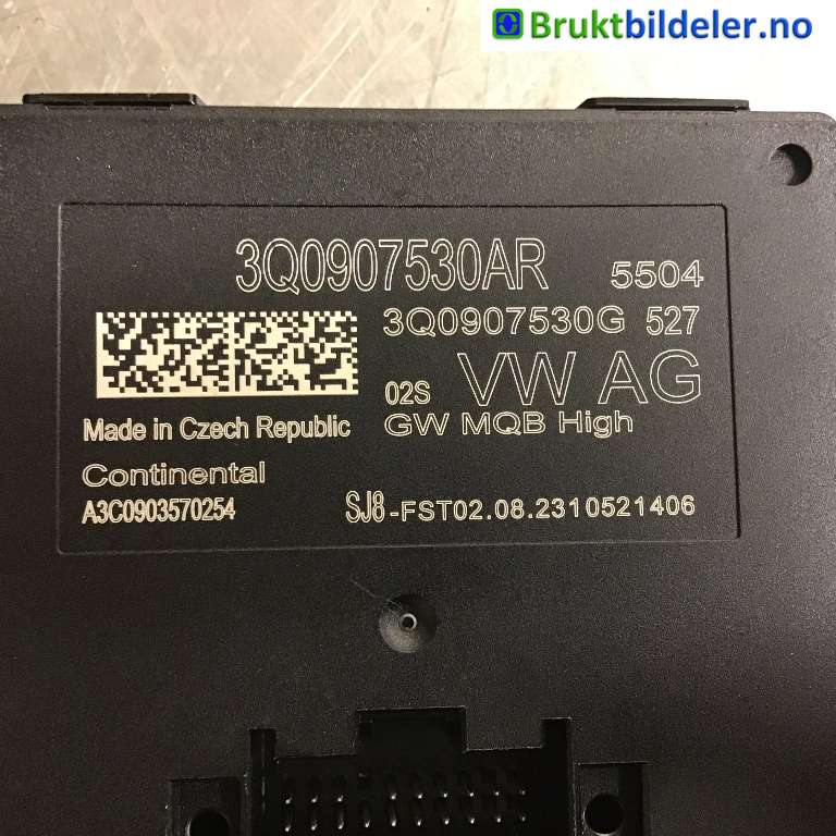 Diverse deler til VW Transporter / Caravelle 2019-->> (T6.1) (T6.1) (Volkswagen|3Q0 907 530 AR|A3C0903570254|)