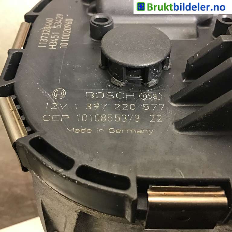 Viskermotor frontrute til Peugeot 3008 2009-2016 (Type I)  (PEUGEOT||1 397 220 577|----------)