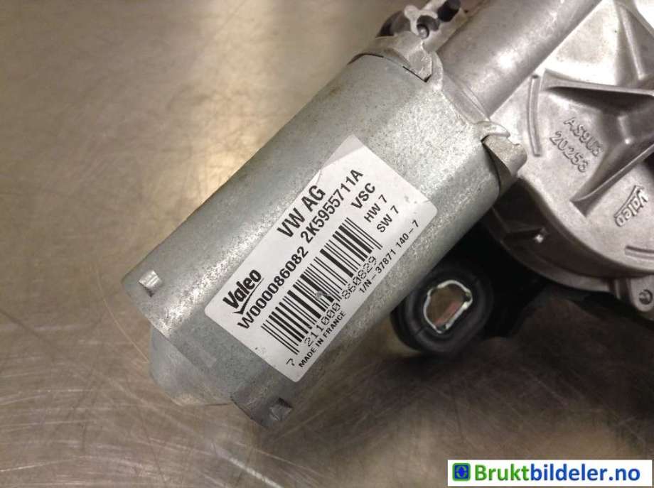 Viskermotor bakrute til VW Caddy 2015-2020 (Type III, Fase 3)  (VOLKSWAGEN|2K5 955 711|W000086082|)