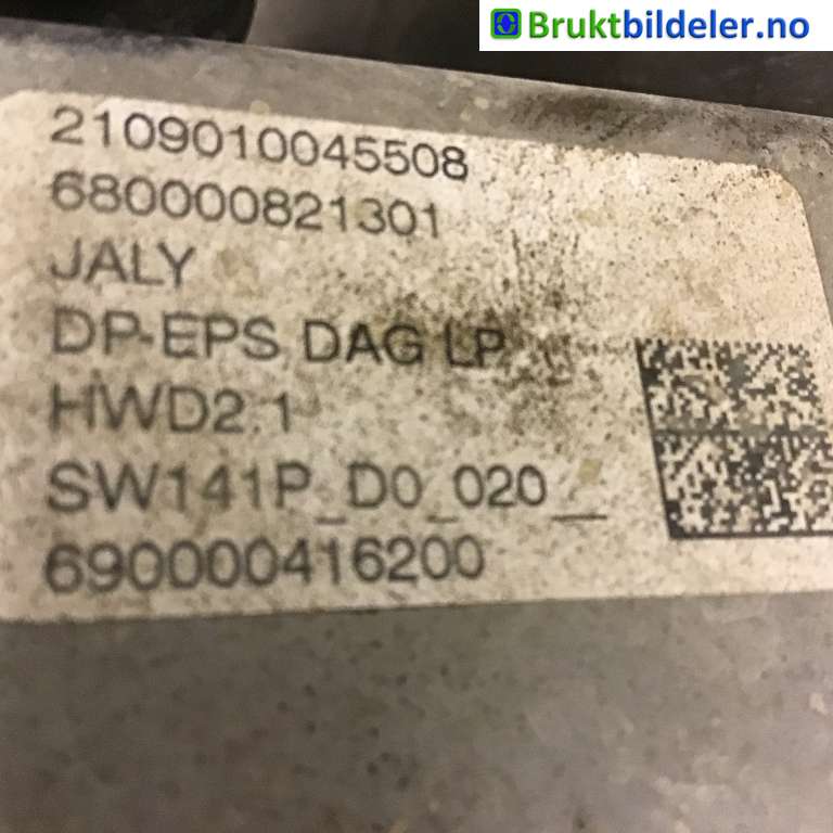 Tannstang elektrisk til Opel Combo E 2019-->>  (OPEL|690000416200|2109010045508|6820000313)