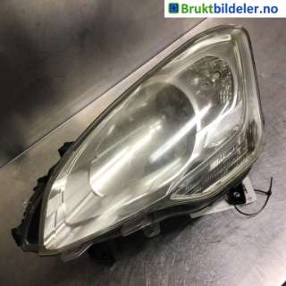 Frontlykt venstre halogen til Citroën Berlingo, 2008-2015 (Type II, Fase 1)  (CITROEN|96 828 282 80|89318031|----------)