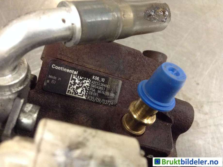 Dieselpumpe til Volvo S60 2010-2014 (Type II, Fase 1)  (VOLVO|36001730|A2C53384062|9676289780)