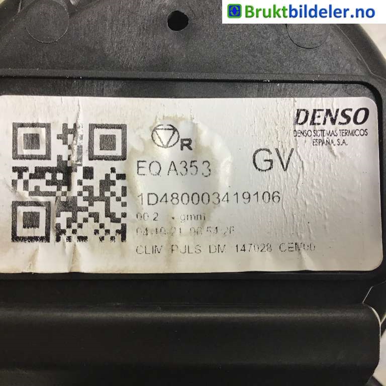 Varmeapparat motor til Opel Combo E 2019-->>  (OPEL||5P1330100|1D480003419106)