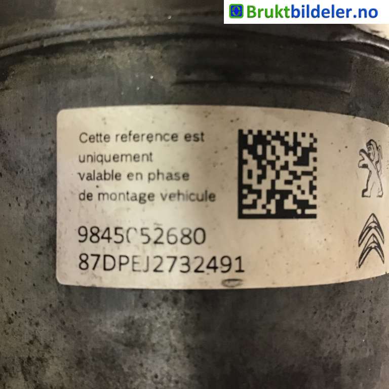 ABS sentral til Opel Combo E 2019-->>  (OPEL|9845052680|87DPEJ2732491|)
