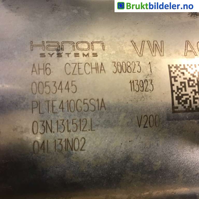 EGR-ventil til VW Transporter / Caravelle 2019-->> (T6.1) (T6.1) (Volkswagen|03N 131 512 L|300823 1 0053445|)